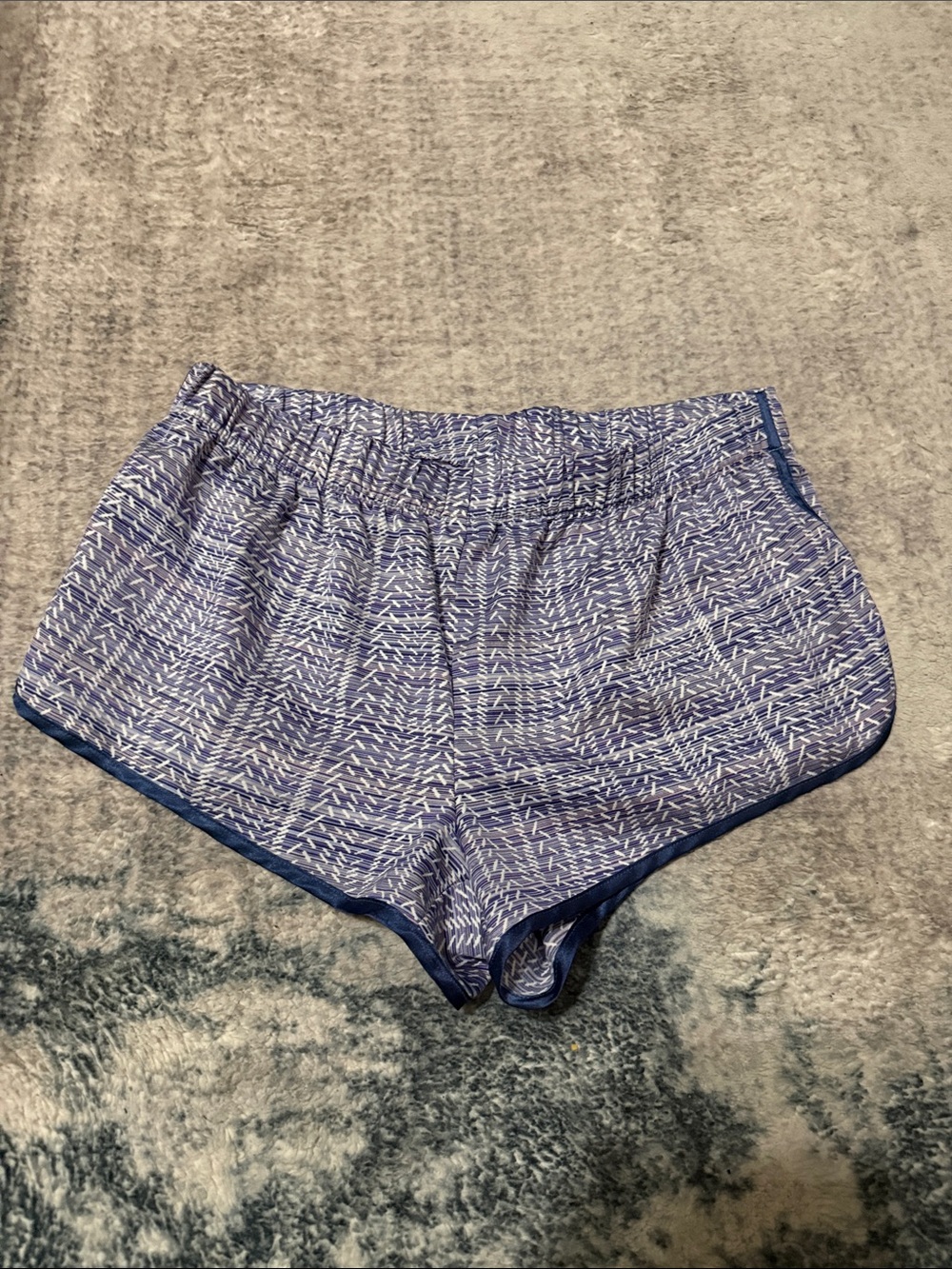 Victoria's Secret Blue/purple Patterned lounge Shorts